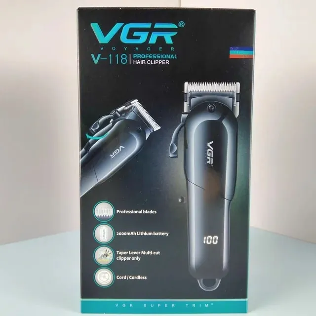 ماشین اصلاح موی سر وی جی ار مدل V-118 - تصویر 2