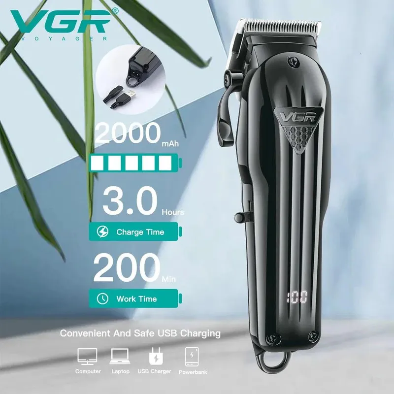 ماشین اصلاح موی سر و صورت وی جی ار مدل v-982 v-282 مجموعه دو عددی - تصویر 2