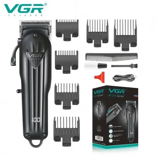ماشین اصلاح موی سر و صورت وی جی ار مدل v-982 v-282 مجموعه دو عددی - تصویر 4