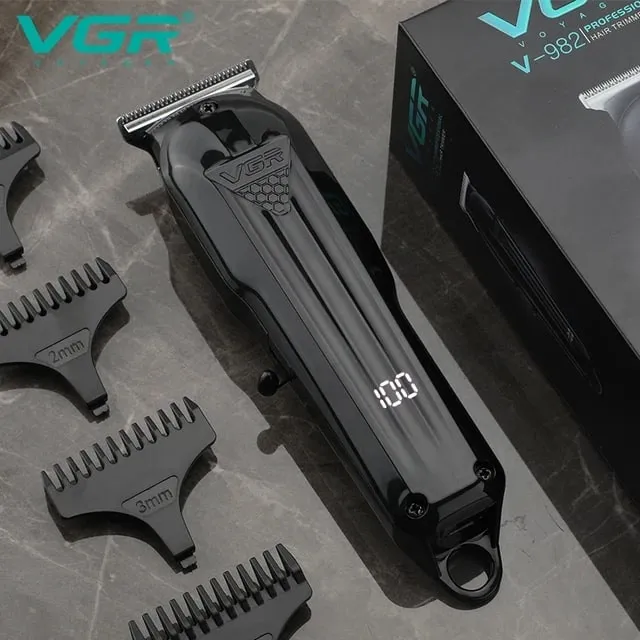 ماشین اصلاح موی سر و صورت وی جی ار مدل v-982 v-282 مجموعه دو عددی - تصویر 5