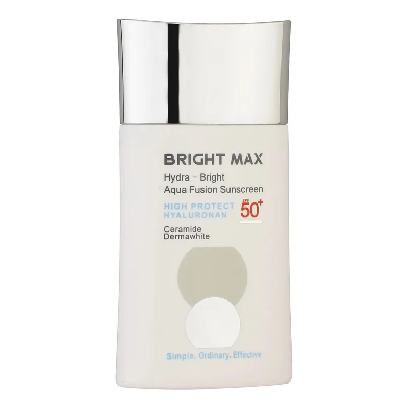 فلوئید ضدآفتاب بیرنگ برایت مکس SPF50 مدل هیدرابرایت مناسب انواع پوست، حجم 50 میلیلیتر - تصویر 4