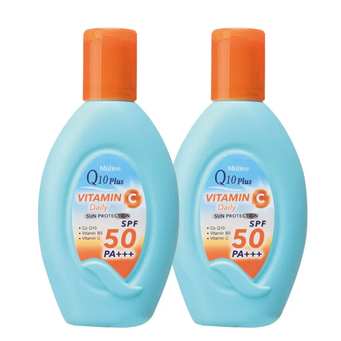 لوسیون ضد آفتاب بدون رنگ میستین SPF 50 مدل Q10 PLUS ‌مناسب انواع پوست‌ حجم 80 میلی‌لیتر - تصویر 2