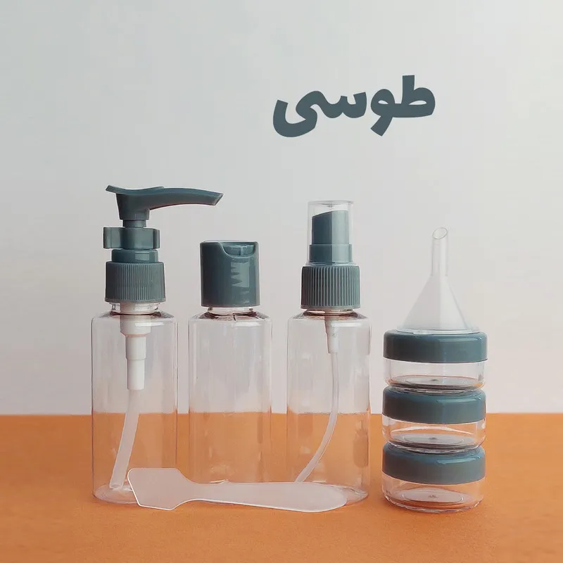 محفظه نگهداری کرم رونا مدل مسافرتی بسته 8 عددی - تصویر 6
