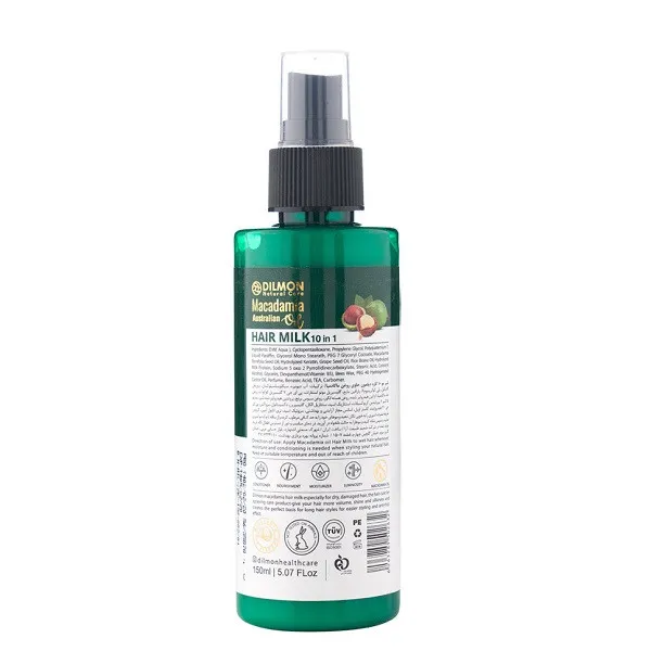 شیر مو دیلمون مدل Macadamia Hair Milk 10 In 1 حجم 150 میلی لیتر - تصویر 2