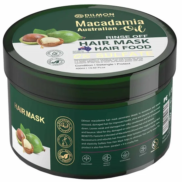 ماسک مو دیلمون مدل Macadamia حجم 400 میلی لیتر - تصویر 2