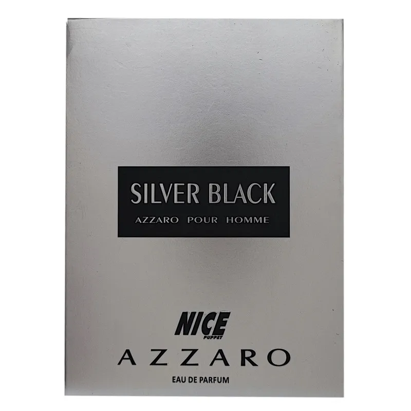 ادوپرفیوم مردانه نایس پاپت مدل azzaro silver black حجم 85 میلی لیتر - تصویر 3