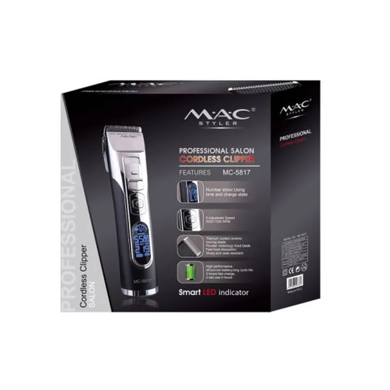 ماشین اصلاح موی سر و صورت مک استایلر مدل MC-5817 - تصویر 3