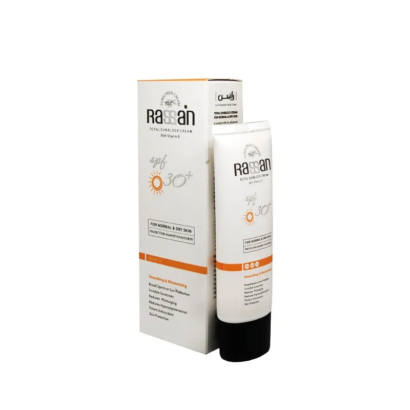 کرم ضد آفتاب بدون رنگ راسن SPF 30 مدل spectrun مناسب پوستهای معمولی حجم 40 میلی لیتر - تصویر 2