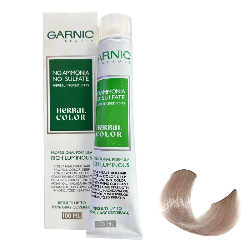 رنگ مو گارنیک مدل NO-AMMONIA شماره 9.77 حجم 100 میلی لیتر رنگ شنی ماسه ای - تصویر 2
