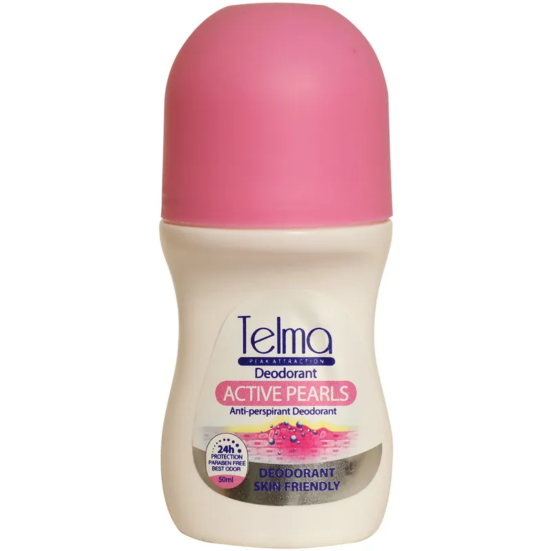 رول ضد تعریق تلما مدل Active Pearls حجم 50 میلی لیتر - تصویر 2
