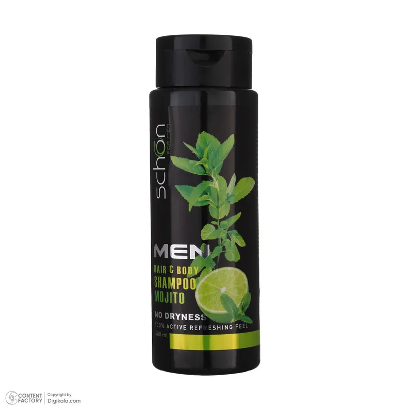 شامپو سر و بدن شون مدل Mojito حجم 400 میلی لیتر - تصویر 2