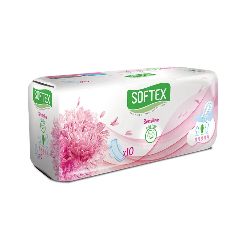 نوار بهداشتی سافتکس مدل Cotton سایز بزرگ مجموعه 36 عددی - تصویر 2
