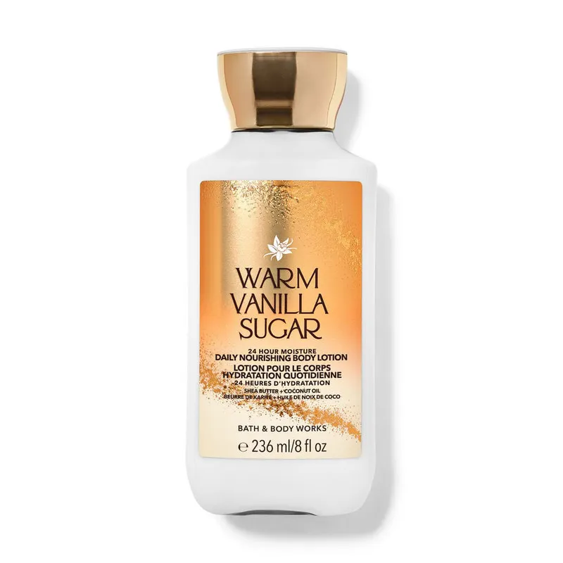 لوسیون بدن بس اند بادی ورکز مدل warm vanilla sugar حجم 236 میلی لیتر - تصویر 2