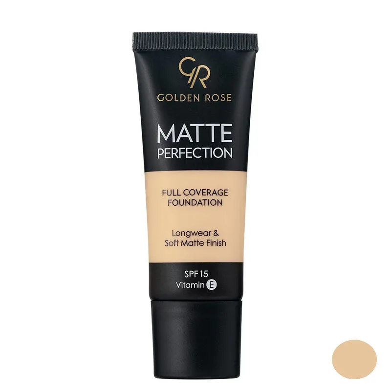 کرم پودر گلدن رز مدل Matte Perfection شماره n1 حجم 35 میلی لیتر - تصویر 2