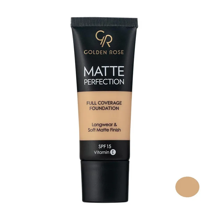 کرم پودر گلدن رز مدل Matte Perfection شماره n6 حجم 35 میلی لیتر - تصویر 2
