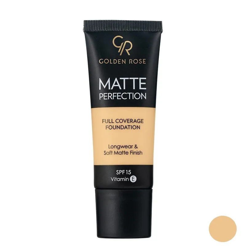 کرم پودر گلدن رز مدل Matte Perfection شماره w2 حجم 35 میلی لیتر - تصویر 2