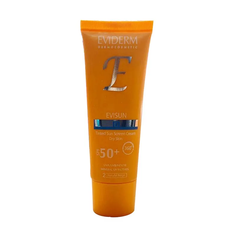کرم ضد آفتاب رنگی اویدرم SPF 50 مدل 1017 ‌مناسب پوست‌های خشک حجم 40 میلی‌لیتر - تصویر 3
