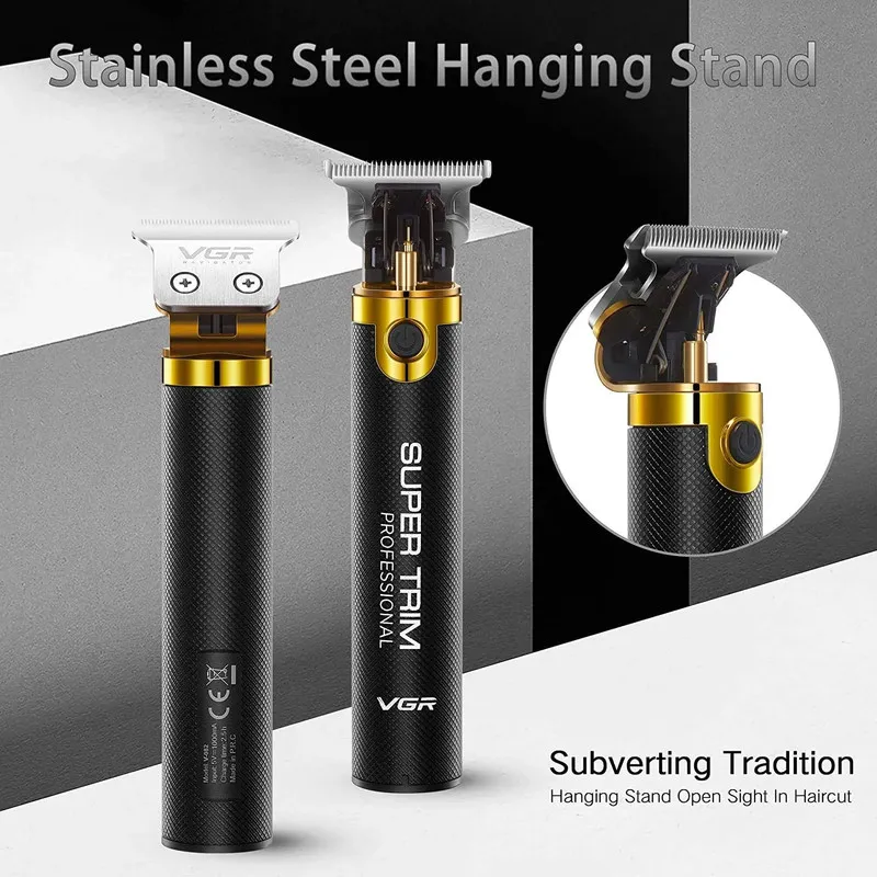 ماشین اصلاح موی سر و صورت وی جی ار مدل 082 به همراه تیغه یدک بسته 2 عددی - تصویر 4