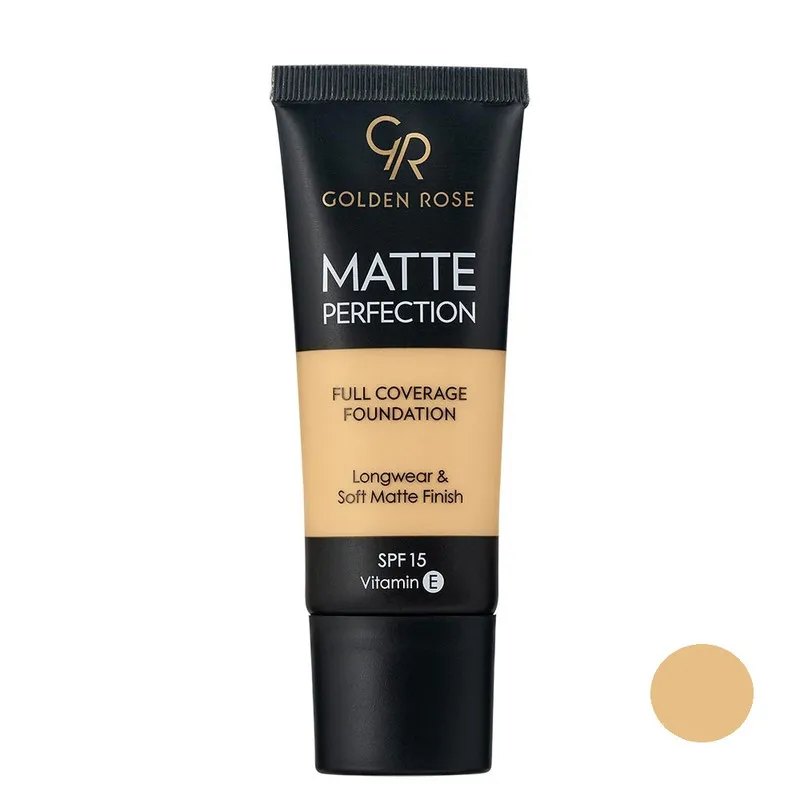 کرم پودر گلدن رز مدل Matte Perfection شماره W3 حجم 35 میلی لیتر - تصویر 2