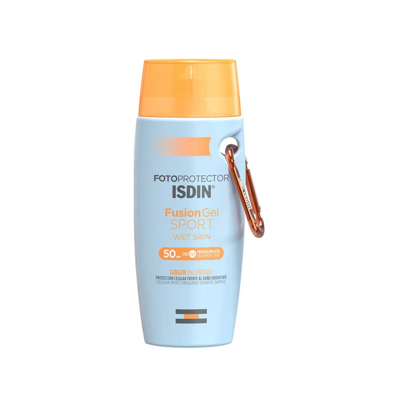 ژل ضد آفتاب بدون رنگ ایزدین SPF 50 مدل FUSION GEL SPORT مناسب انواع پوست حجم 100 میلیلیتر - تصویر 2