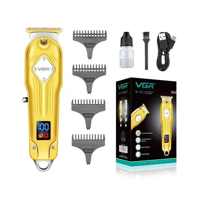 ماشین اصلاح موی سر وی جی ار مدل v261 v267 مجموعه دو عددی - تصویر 2