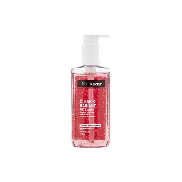 ژل شستشو صورت نوتروژینا مدل clear and radiant حجم 200 میلی لیتر - تصویر 2