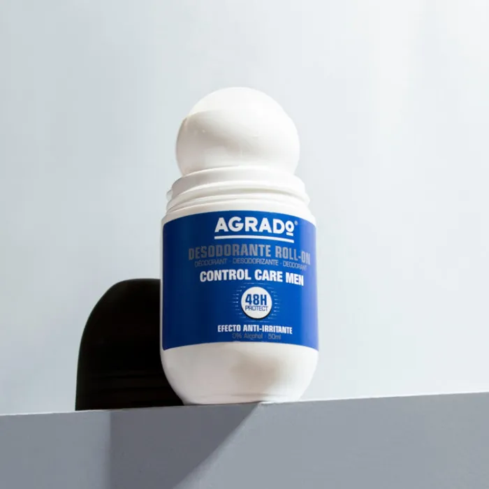 رول ضد تعریق مردانه آگرادو مدل control care men حجم 50 میلی لیتر - تصویر 3