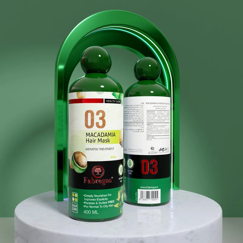 ماسک مو فابریگاس مدل روغن ماکادمیا حجم 400 میلی لیتر - تصویر 2
