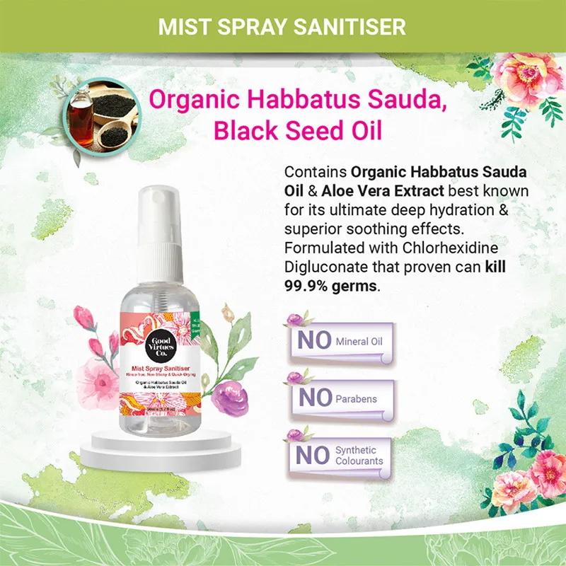 اسپری ضدعفونی کننده گود ورچو مدل Mist حجم 50 میلی لیتر - تصویر 2