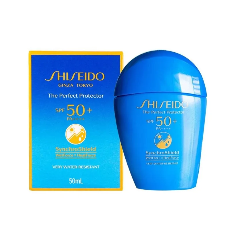 لوسیون ضد آفتاب بدون رنگ شیسیدو SPF 50 مدل Expert Sun مناسب برای انواع پوست حجم 50 میلی‌لیتر - تصویر 2