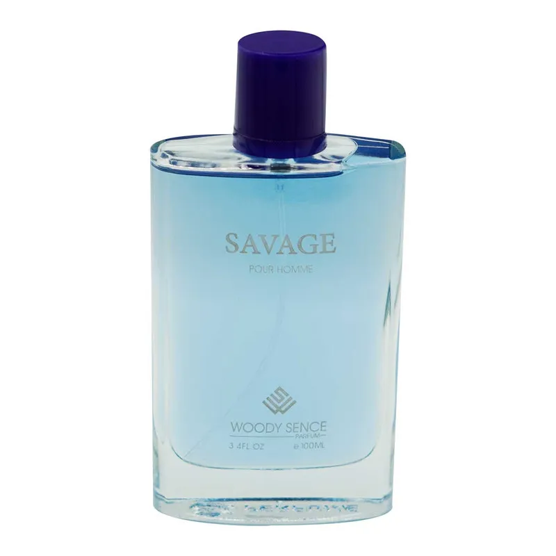 ادو پرفیوم مردانه وودی سنس مدل Savage حجم 100 میلی لیتر