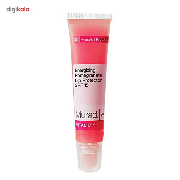 نرم کننده و محافظ لب مورد مدل Energizing pomegranate Spf 15 - تصویر 2