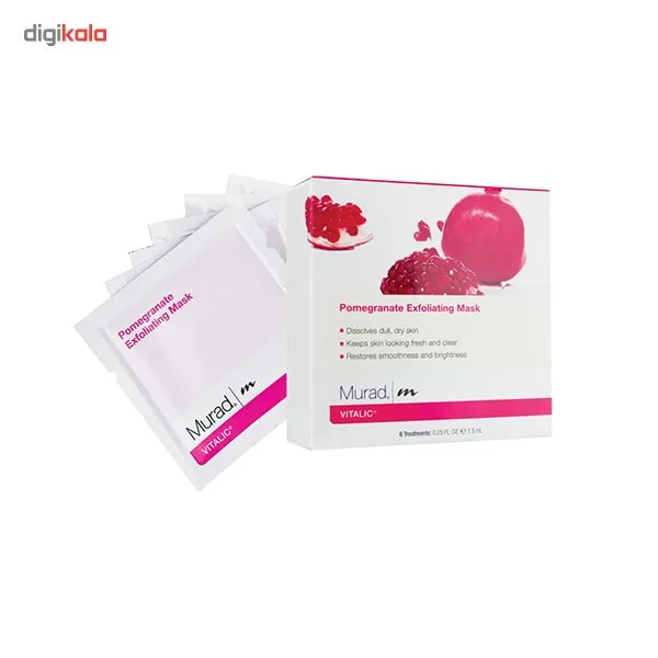 ماسک لایه بردار مورد مدل Pomegranate Exfoliating - تصویر 3