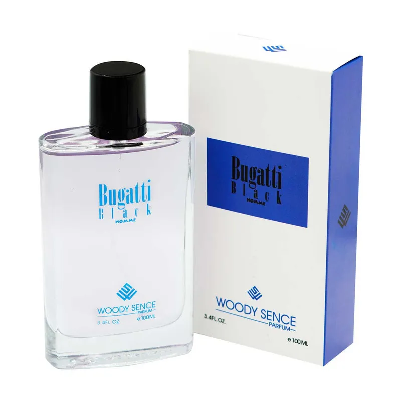 ادو پرفیوم مردانه وودی سنس مدل Bugatti Black  حجم 100 میلی لیتر - تصویر 2
