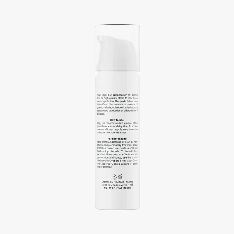 کرم ضدآفتاب بیرنگ سیسپرسا SPF50 مدل ضدلک مناسب انواع پوست، حجم 50 میلیلیتر - تصویر 5