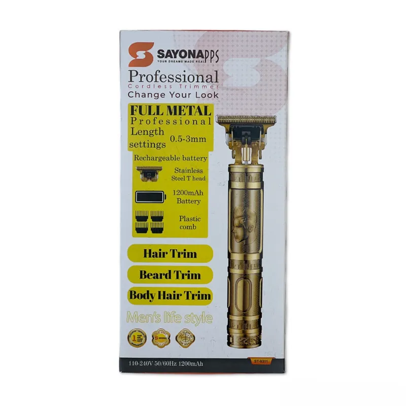 ماشین اصلاح موی صورت سایونا مدل ST-9311 - تصویر 4
