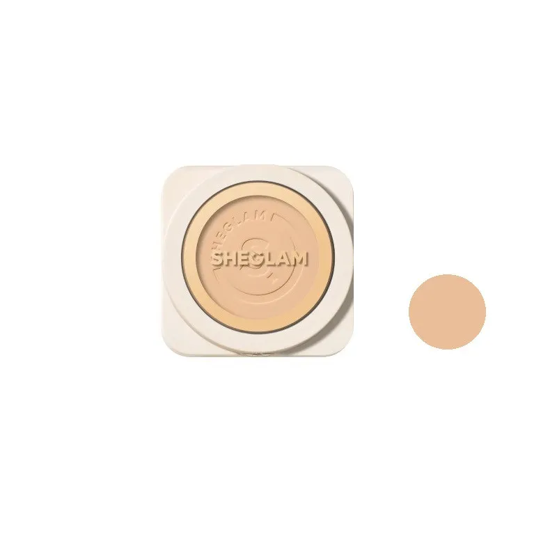 کرم پودر فشرده شیگلم مدل SKIN-FOCUS HIGH COVERAGE PORCELAIN وزن 11 گرم - تصویر 2