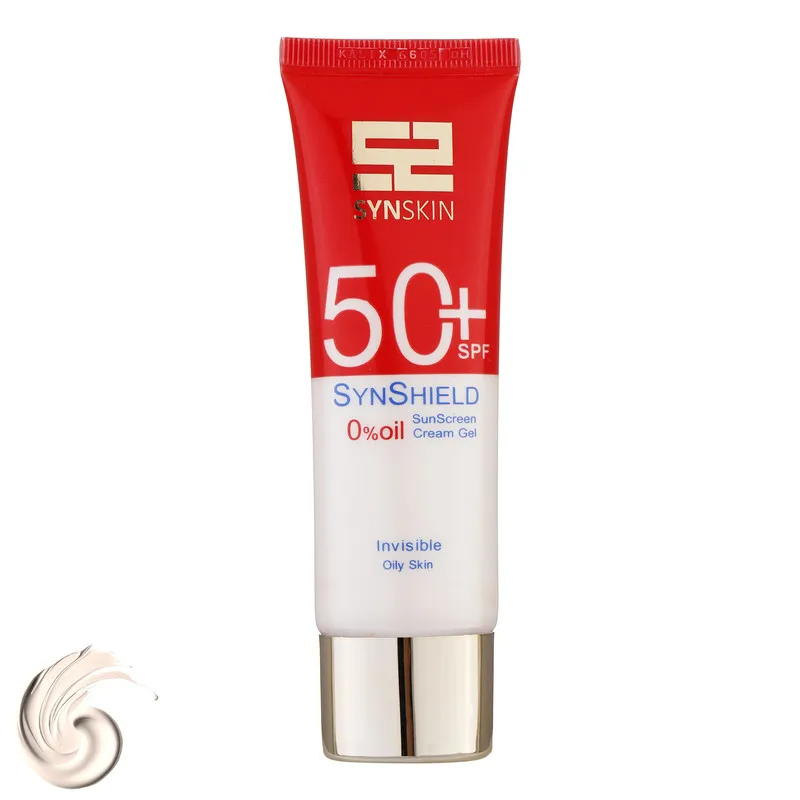 فلوئید ضدآفتاب بدون رنگ ساین اسکین SPF50 مدل SYN SHIELD، مناسب پوست‌های چرب، حجم 50 میلی‌لیتر - تصویر 2
