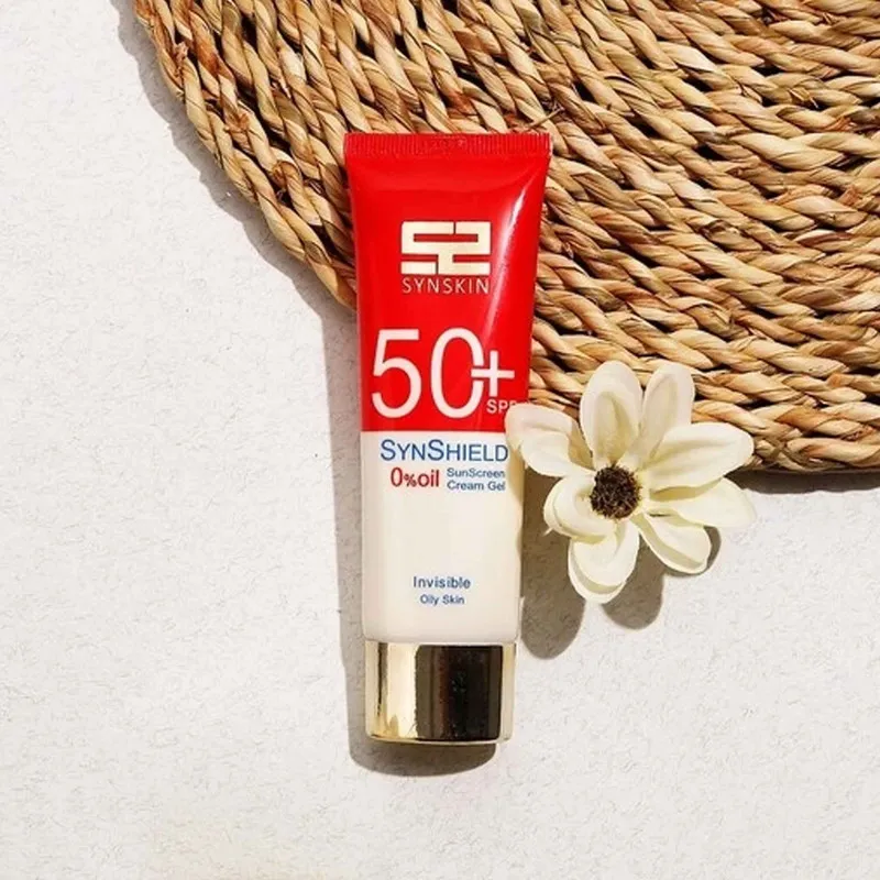 فلوئید ضدآفتاب بدون رنگ ساین اسکین SPF50 مدل SYN SHIELD، مناسب پوست‌های چرب، حجم 50 میلی‌لیتر - تصویر 5