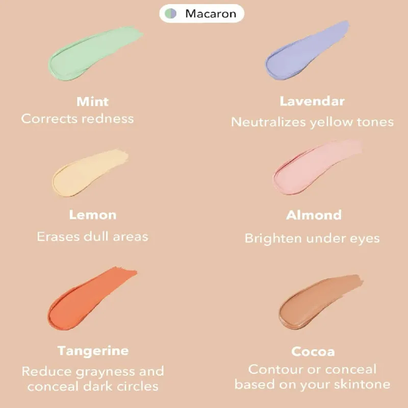 پالت کانتور شیگلم سری Multi-Fix مدل Macaron  - تصویر 3