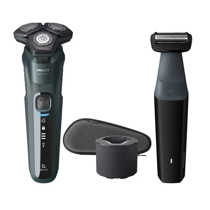 ماشین اصلاح موی صورت فیلیپس مدل S5584.57 به همراه ماشین اصلاح موی بدن فیلیپس مدل BG3010 - تصویر 2