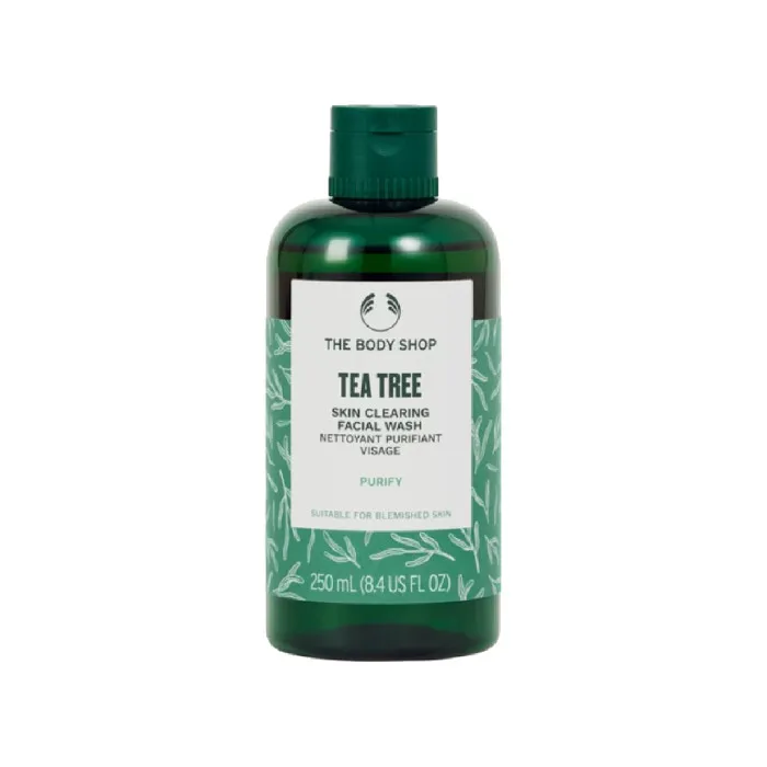 ژل شستشو صورت بادی شاپ مدل  Tea Tree new look حجم 250 میلی لیتر