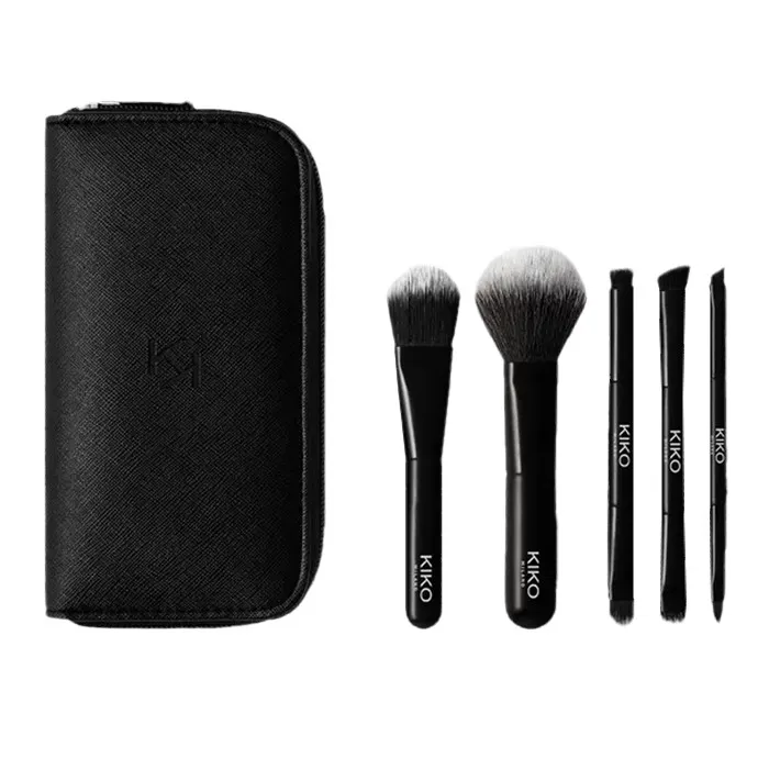 ست برس آرایشی کیکو میلانو مدل travel set مجموعه 5 عددی