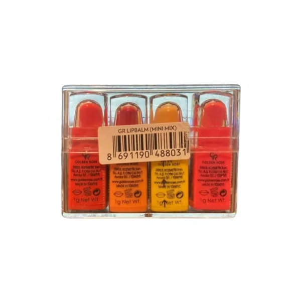بالم لب گلدن رز مدل MINI PROTECTIVE مجموعه 4 عددی - تصویر 2