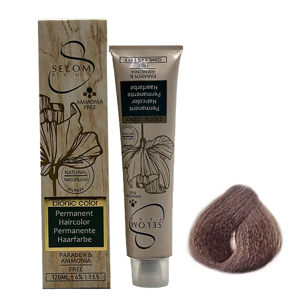 رنگ مو سلوم شماره CS3 حجم 120 میلی لیتر رنگ لایت اسپرسو - تصویر 2