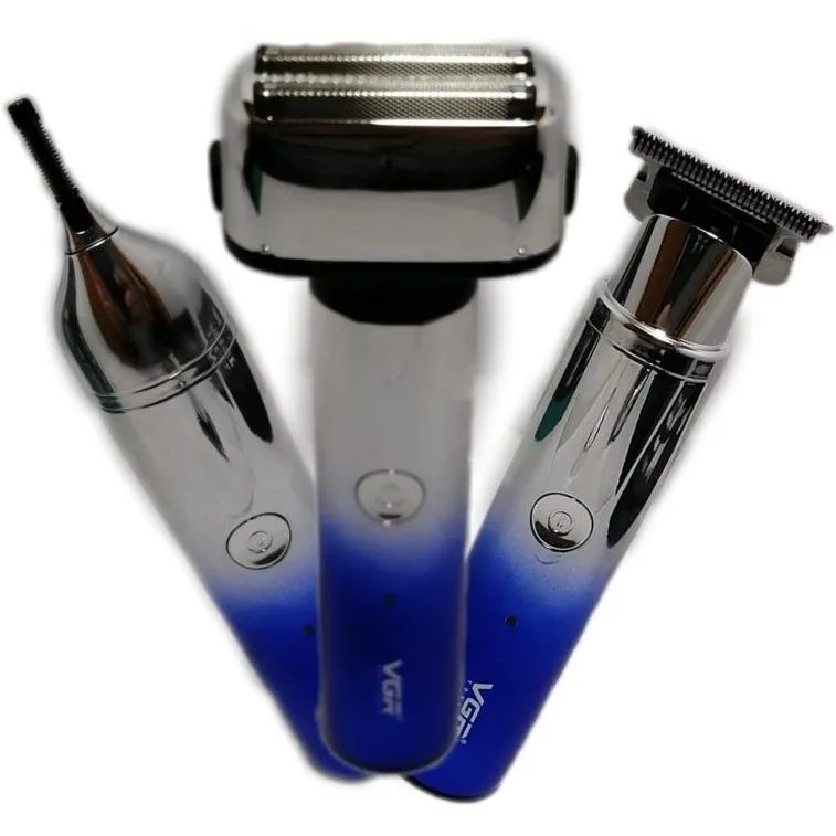 ماشین اصلاح موی سر و صورت وی جی ار مدل V-365 3in1 - تصویر 2