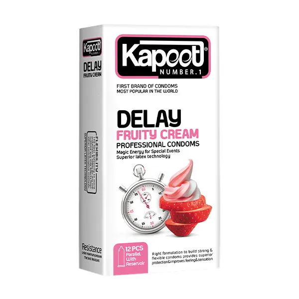 کاندوم کاپوت مدل Delay Fruity Cream بسته 12 عددی به همراه کاندوم کاپوت مدل Super Dotted And Ribbed بسته 3 عددی - تصویر 2