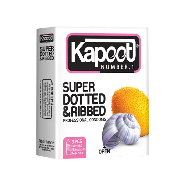 کاندوم کاپوت مدل Delay Fruity Cream بسته 12 عددی به همراه کاندوم کاپوت مدل Super Dotted And Ribbed بسته 3 عددی - تصویر 3
