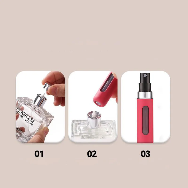 محفظه نگهدارنده عطر مدل Easy-Refill کد FR04 - تصویر 3