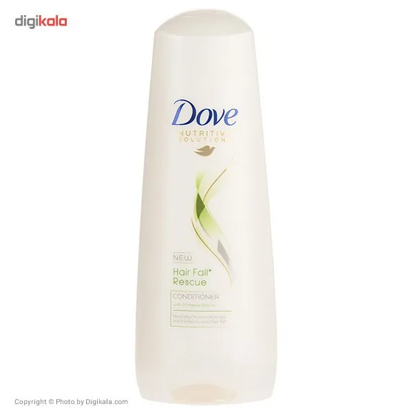 نرم کننده موی شکننده داو سری Nutritive Solution مدل Hair Fall Rescue حجم 200 میلی لیتر - تصویر 2